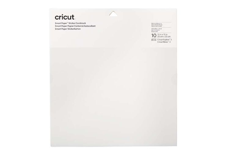 Cricut Cartolines Smart 33x33 blanc 10u