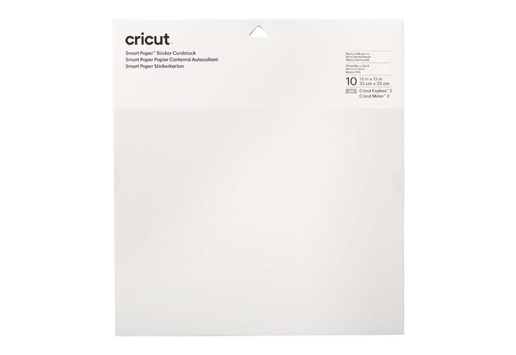 Cartolines Smart 33x33cm blanc 10u