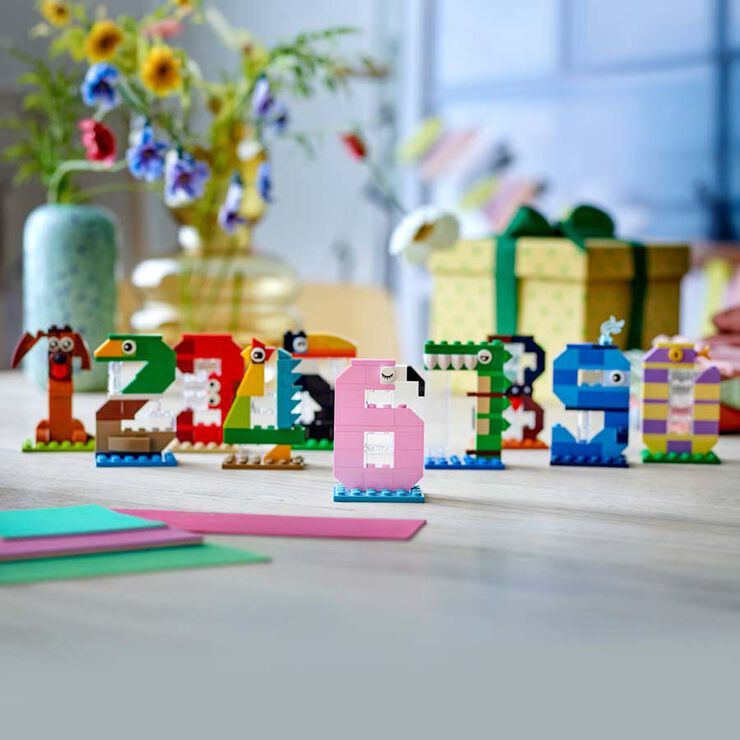LEGO&reg; Iconic N&uacute;meros de Cumplea&ntilde;os 40807