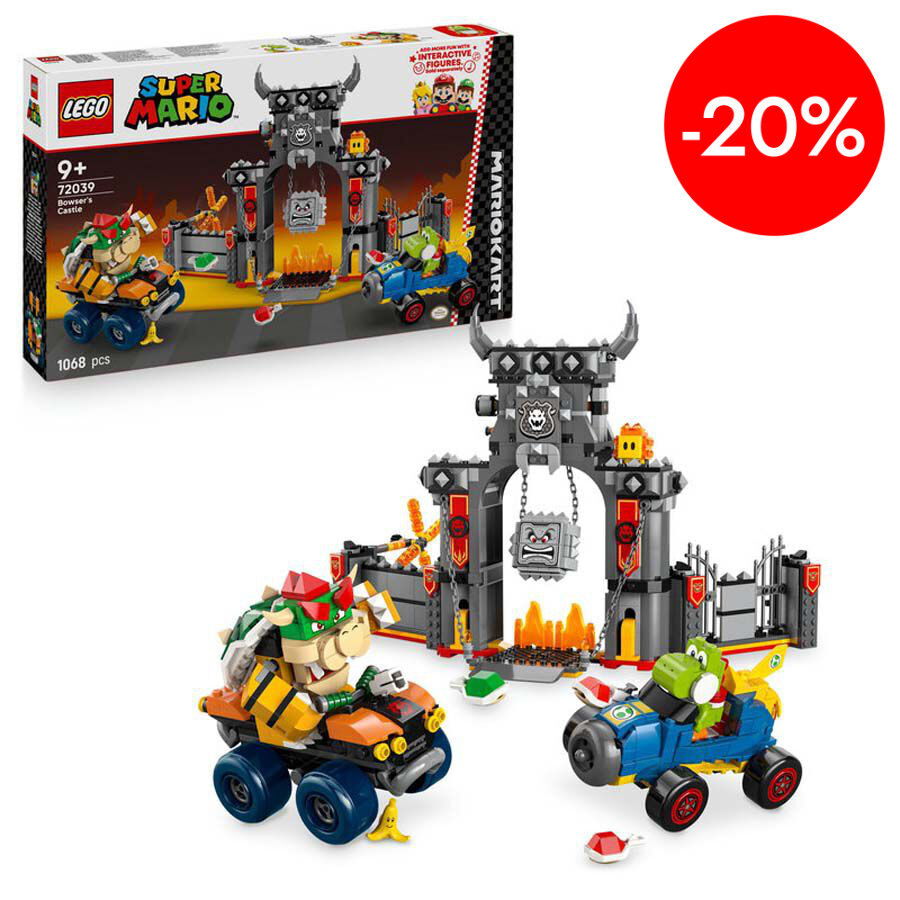 LEGO&reg; Super Mario Mario Kart&trade; &ndash; Castell del Bowser 72039