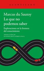 Lo que no podemos saber Lo que no podemos saber