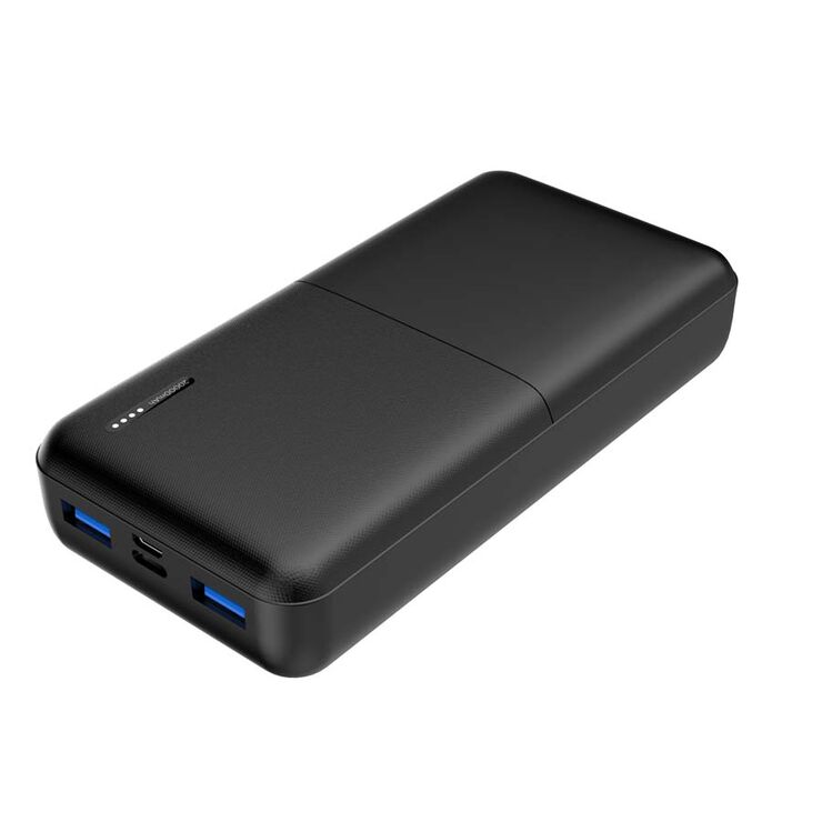 Batería Externa DCU Negro 20.000mAh