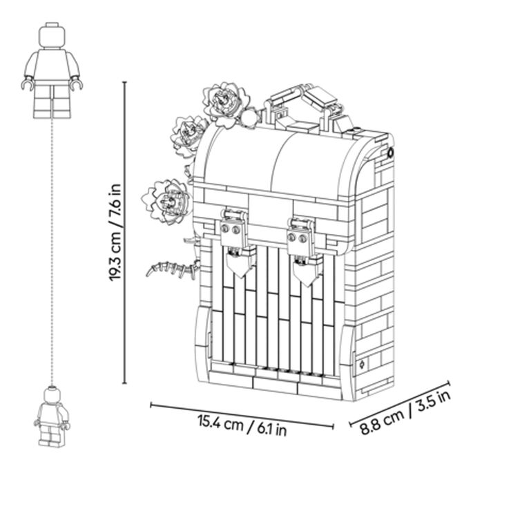 LEGO&reg; Mi&eacute;rcoles Mochila de Mi&eacute;rcoles (76787)