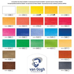 Acuarelas Van Gogh 24 colores