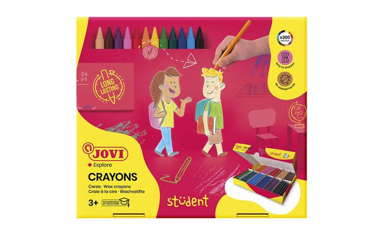 Ceres plàstiques Jovi Plasticolor 300u Pack escolar