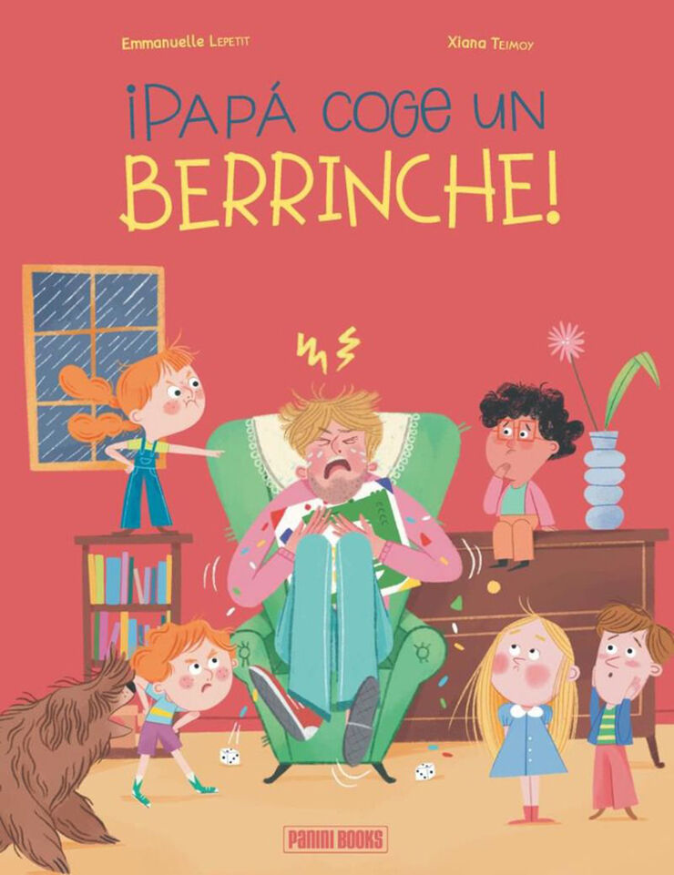 Papá coge un berrinche