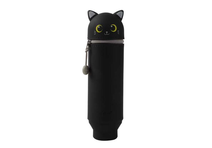 Estuche vertical silicona iTotal Cat negro