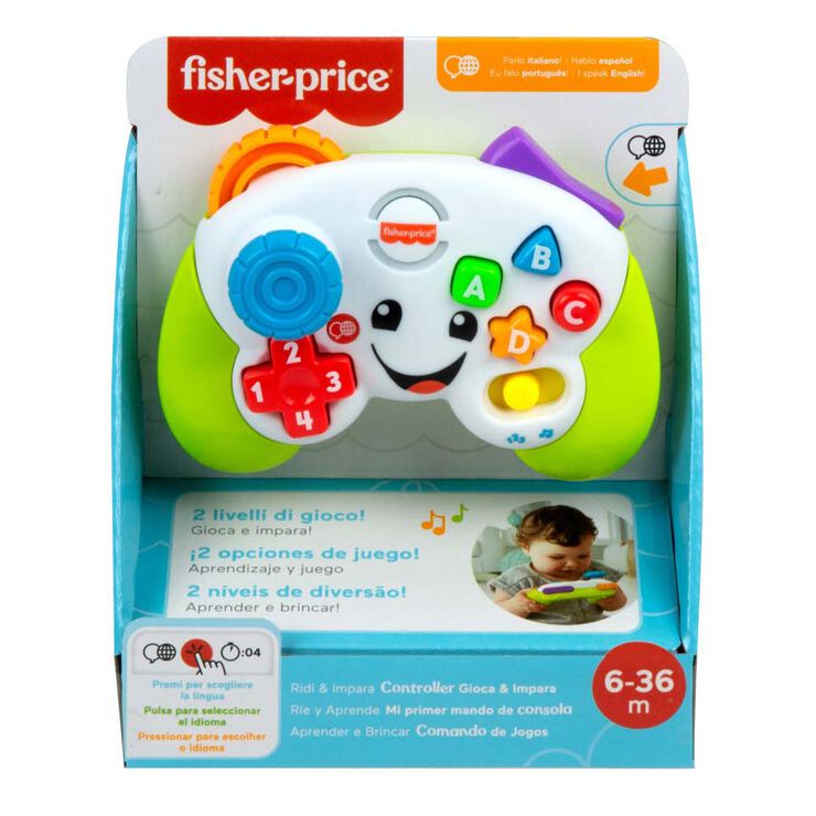 Fisher Price Ríe y Aprende Mi Primer Mando de Consola
