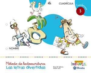 Letras Divertidas 3 Cuadrcula Infantil
