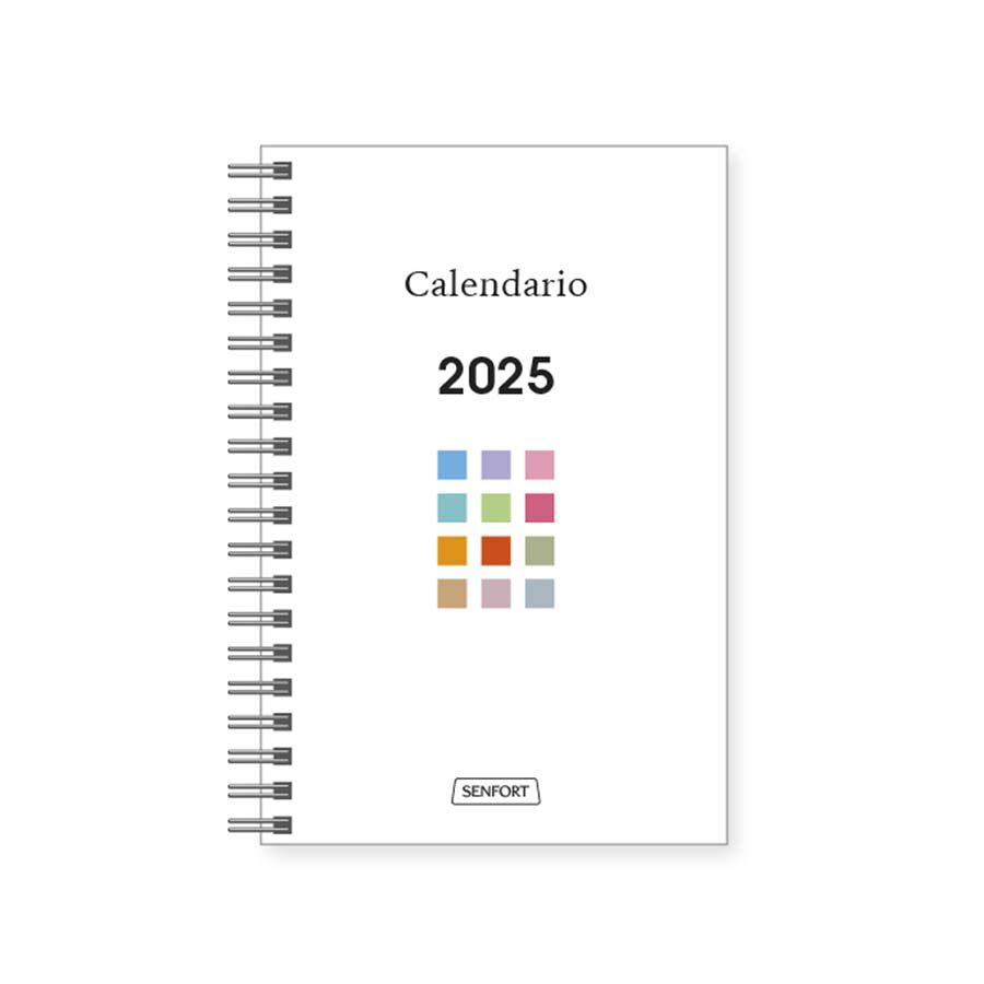 Calendario bolsillo espiral Senfort