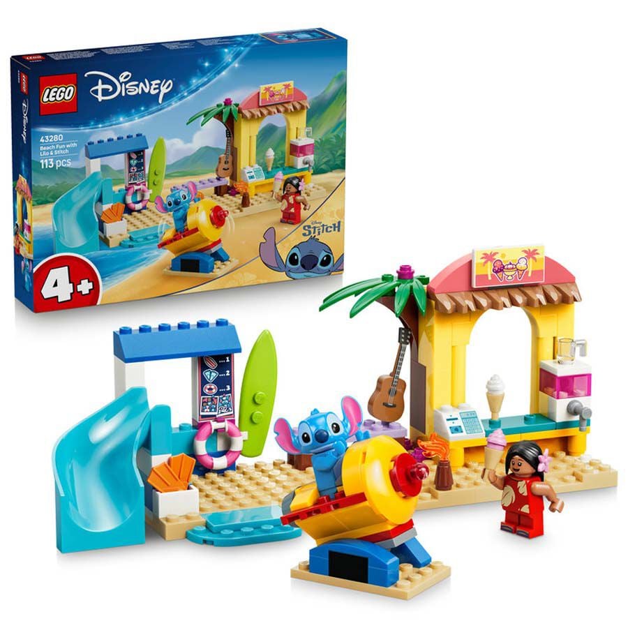 LEGO&reg; Disney Classic Diversi&oacute;n en la Playa con Lilo & Stitch 43280