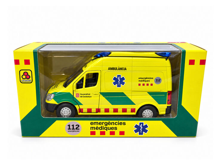 Ambulancia del SEM de juguete