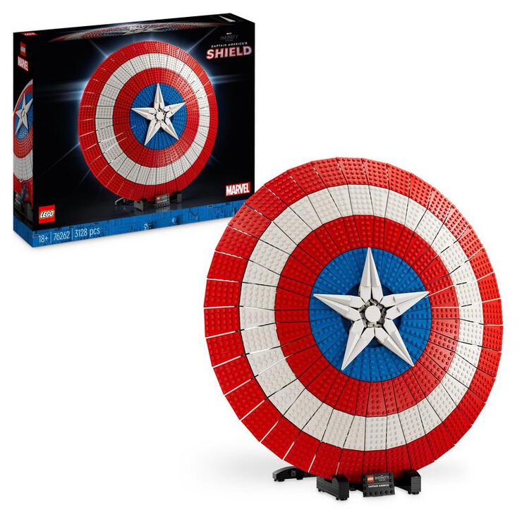 LEGO® Marvel Set Escudo del Capitán América 76262