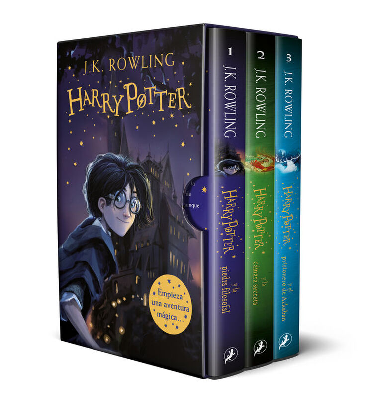 Harry Potter (edición estuche con los 3 primeros volúmenes)