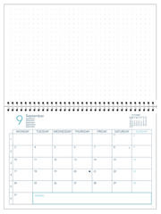 Calendario Sobremesa Quo Vadis Oslo 16x24 cm Multiling&uuml;e 2027