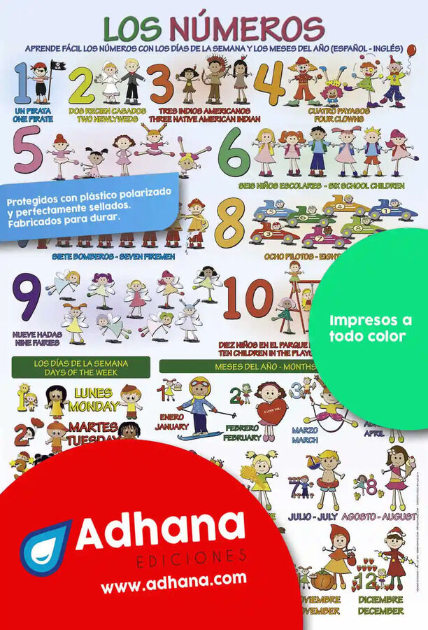 ADHA 35X50 N&uacute;meros