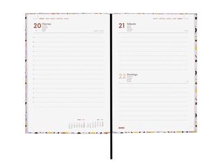 Agenda Finocam Porto DS Y10 día/pág cas 2026 Malva