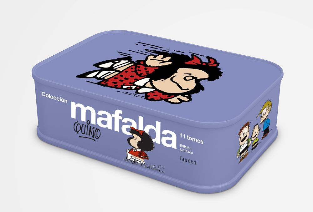 Colecci&oacute;n Mafalda: 11 tomos en una lata