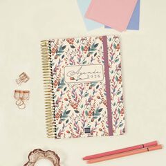 Agenda Finocam 16 meses Cloe E10 sem/vista cas 2025-26 rosa