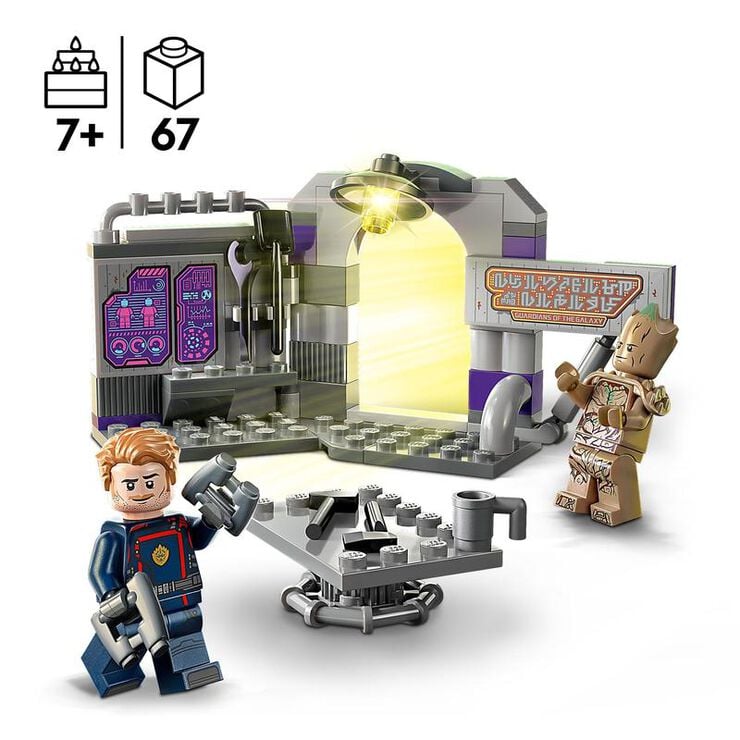 LEGO® Marvel Base de los Guardianes de la Galaxia 3 76523