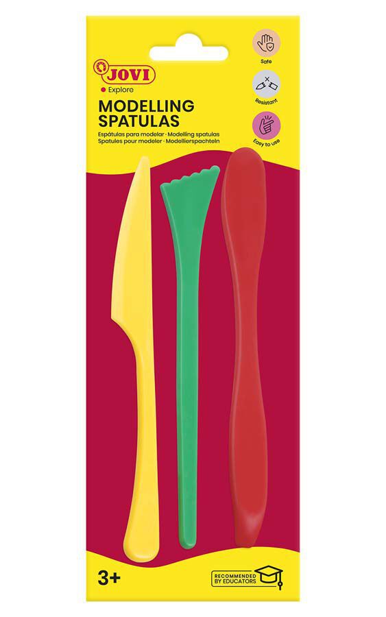 Esp&agrave;tules modelatge Jovi 3 peces