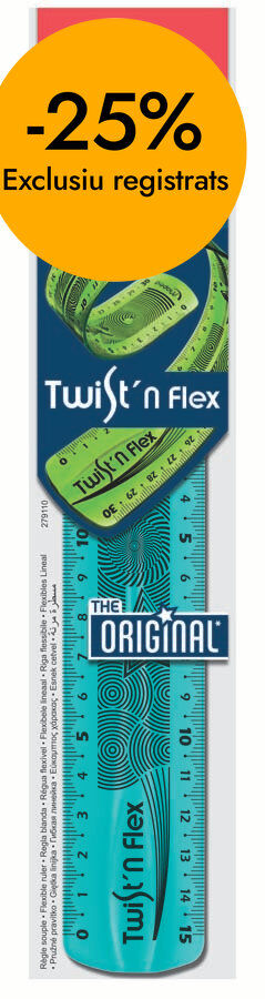Regla flexible Maped 15cm
