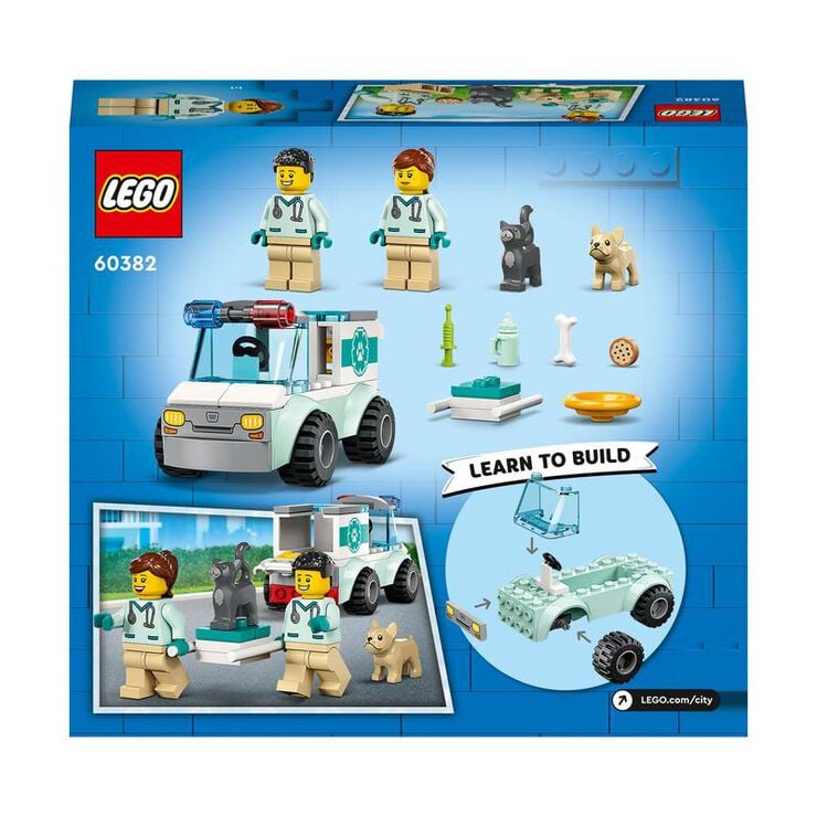 LEGO® City Furgoneta Veterinaria de Rescate 60382