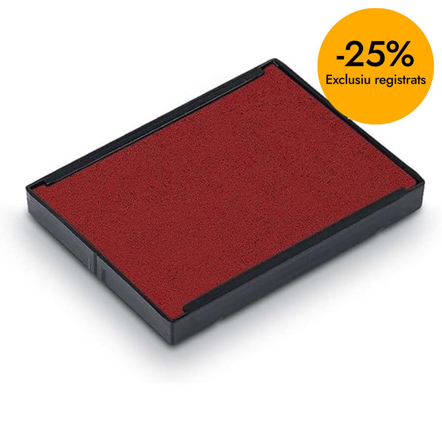 Recambio almohadilla Trodat-4927 rojo 2u