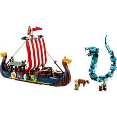 LEGO® Creator Barco Vikingo y Serpiente Midgard 31132