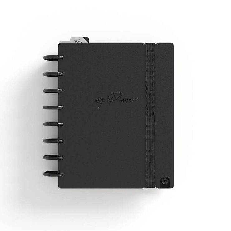 Planner Ingeniox semana/vista A5 negro