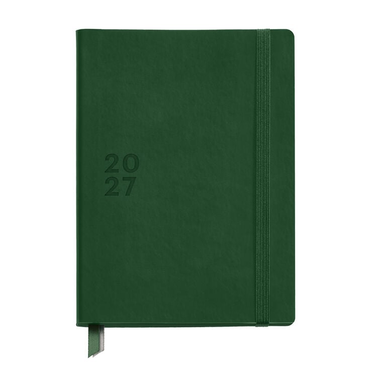 Agenda Miquelrius Plus Dia P&agrave;gina Multiling&uuml;e 2027 Basic Verd