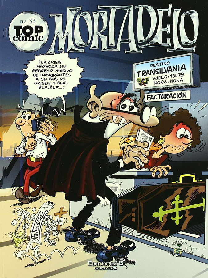 &iexcl;Venganza cincuentona! / La gente de Vicente (Top C&oacute;mic Mortadelo 33)