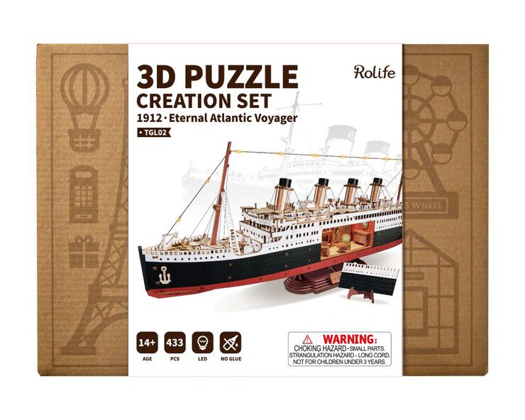 Maqueta Rolife Titanic