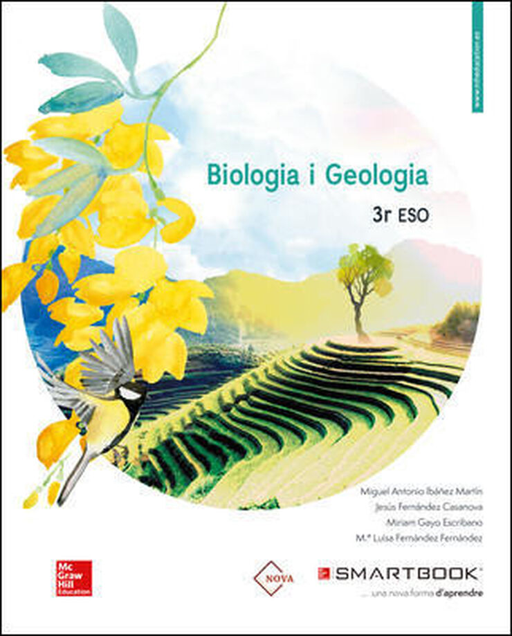 Biologia i Geologia 3R ESO Nova. Inclou Codi Smartbook