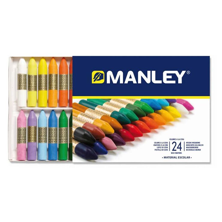 Cera grasas grassas Manley 24 colores