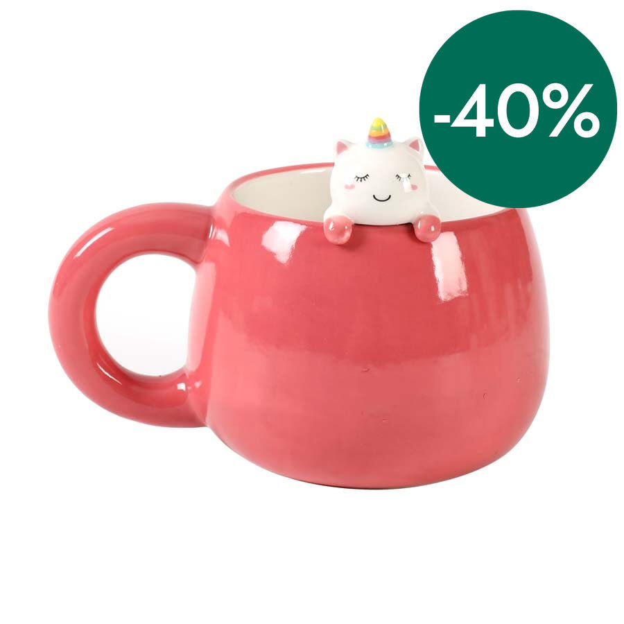 Taza de Cer&aacute;mica Animalito iTotal Unicornio