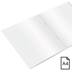 Llibreta A4 Grapa 48F Llis Vermell Abacus