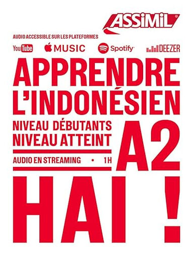 Apprendre l'indon&eacute;sien : niveau d&eacute;butants : niveau atteint A2