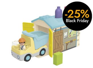 Playmobil Junior Camió amb Garatge 71686