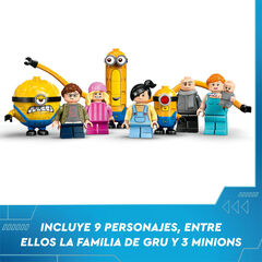 LEGO® Minions i Mansió Familiar de Gru 75583