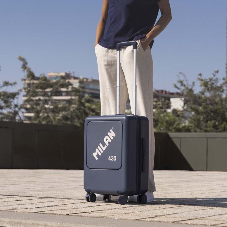 Trolley Cabina 550mm Milan 430 azul