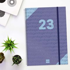 Agenda Year E40 1DP 23 Azul Cat