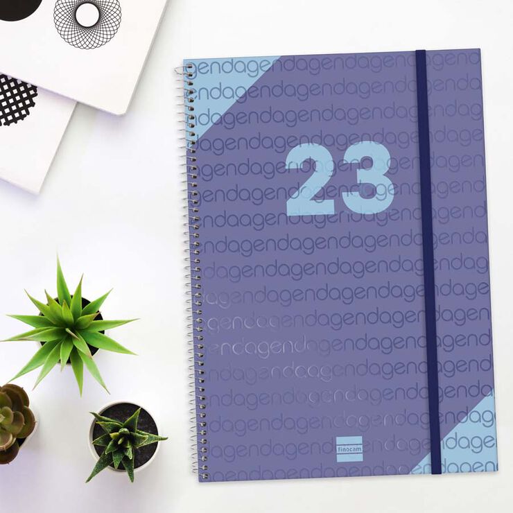 Agenda Year E40 1DP 23 Azul Cat