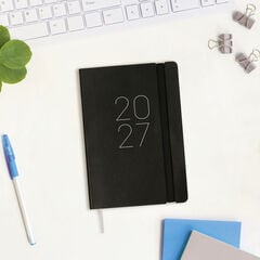 Agenda Finocam Flex Llisa D&iacute;a P&aacute;gina 2027 Catal&aacute;n Negro