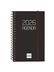 Agenda Finocam Opaque E3 sem/vista horizontal cas 2026 negro