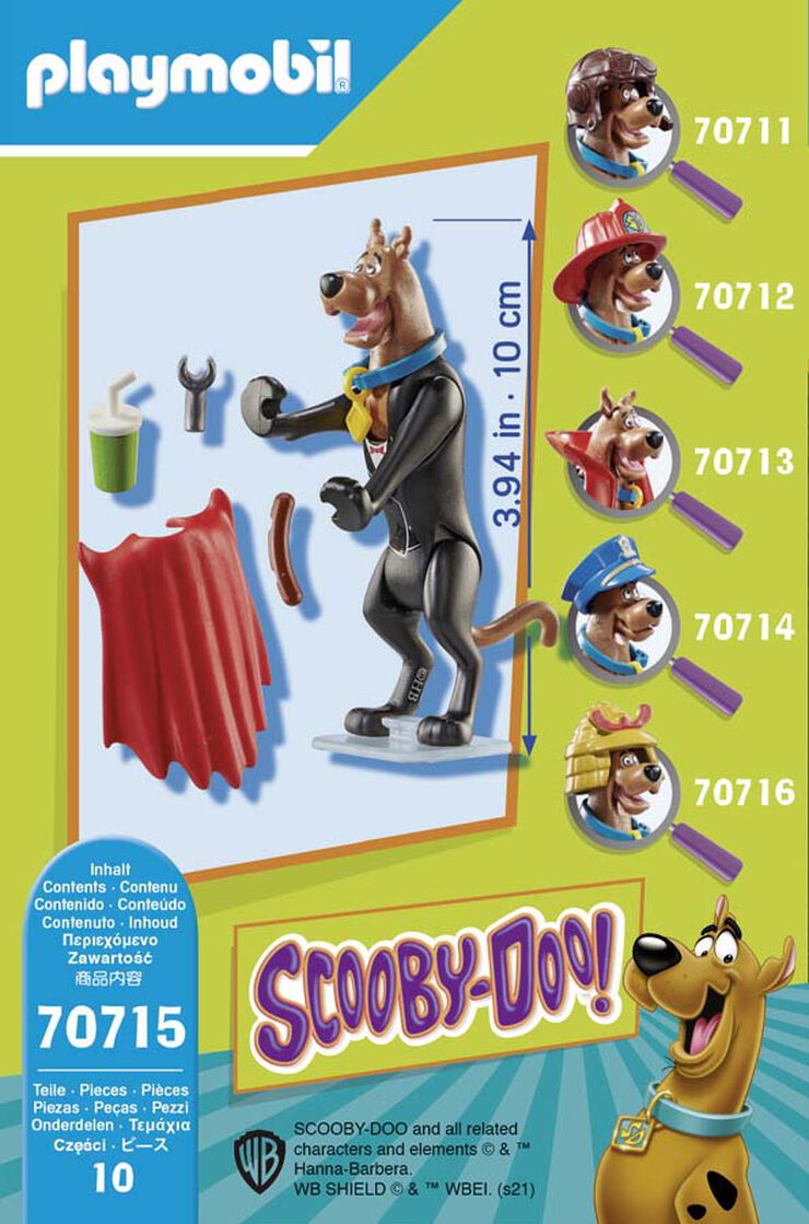 Playmobil Scooby Doo vampiro 70715 Playmobil Scooby Doo vampiro 70715