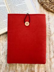 Funda Libro Aribook 20x26cm Micropana teja