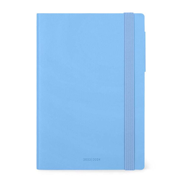 Agenda 18 Meses Medium Legami Sem/Vista Mul 23-24 Cristal Blue