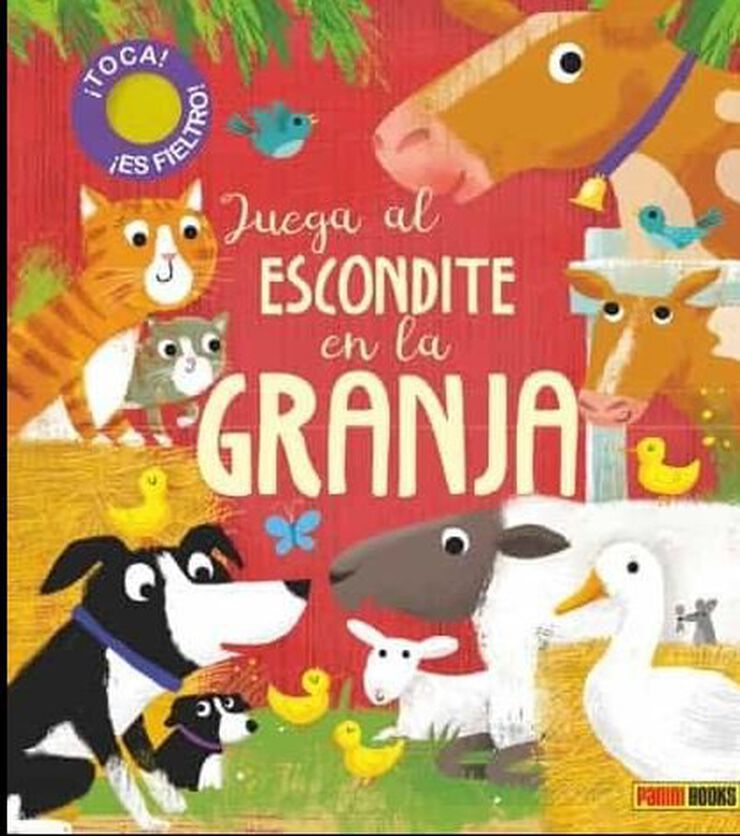 En la granja. Juega al escondite