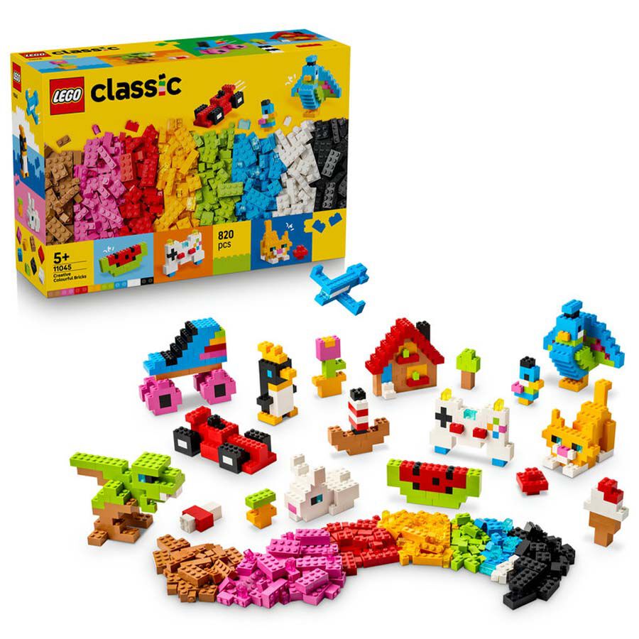 LEGO&reg; Classic Ladrillos Creativos Coloridos 11045